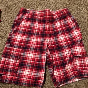 5 for $10 - Boys plaid shorts